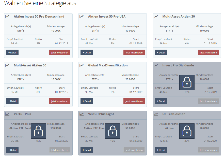 Inno Invest - Auswahl Anlagestrategie Anlagefinder