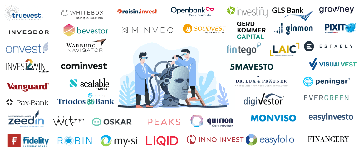 50 Roboadvisor Anbieter