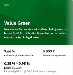 Anlagestrategie Whitebox Value Green