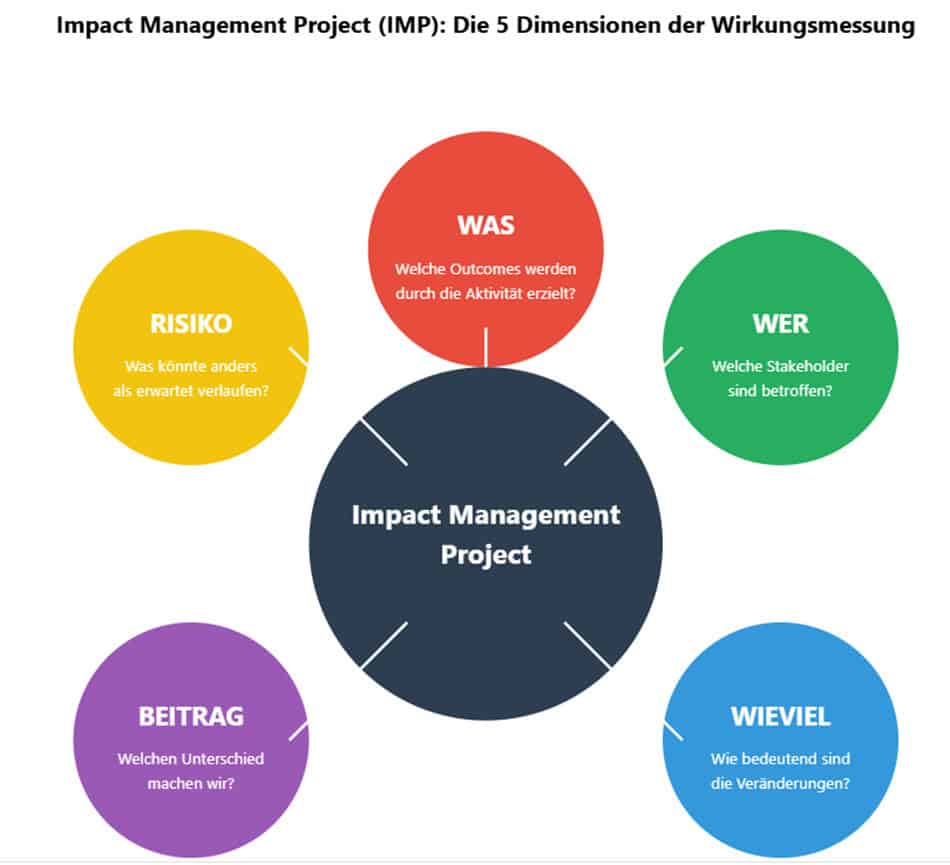 IMP: Die 5 Dimensionen der Wirkungsmessung.