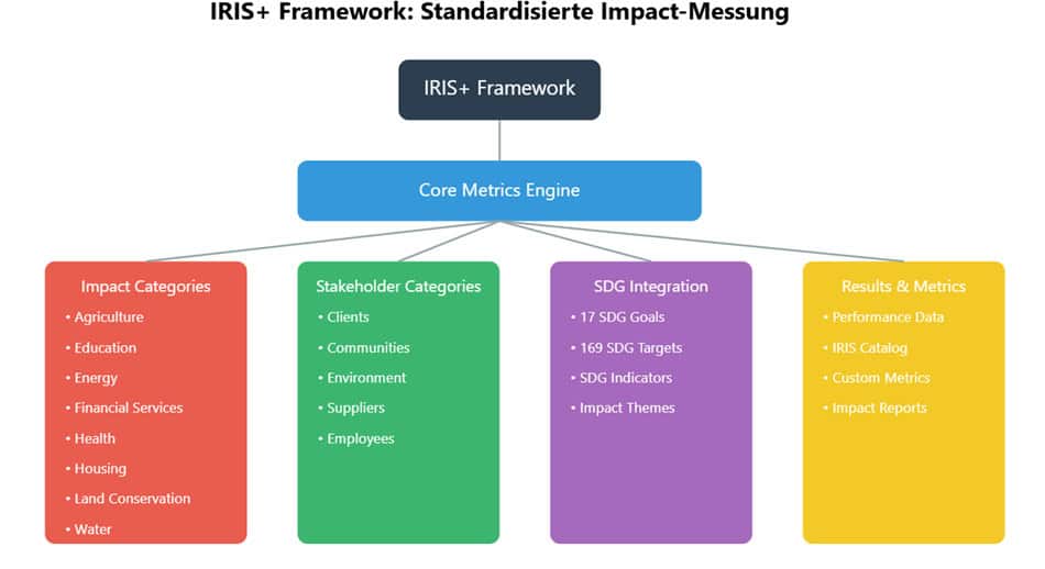 IRIS+ Framework: Standardisierte Impact-Messung.